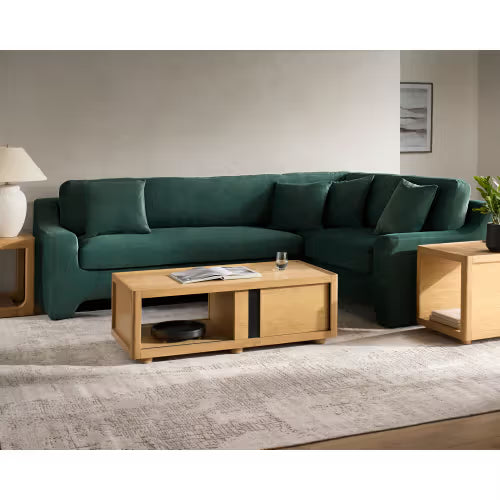 Purcel PCL-002 35"H x 75"W x 38"D Sectional- front view