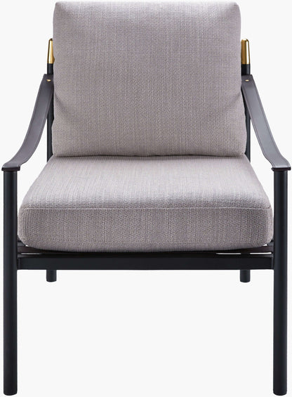 Frank FRK-001 33"H x 25"W x 30"D Accent Chair-front view with white background