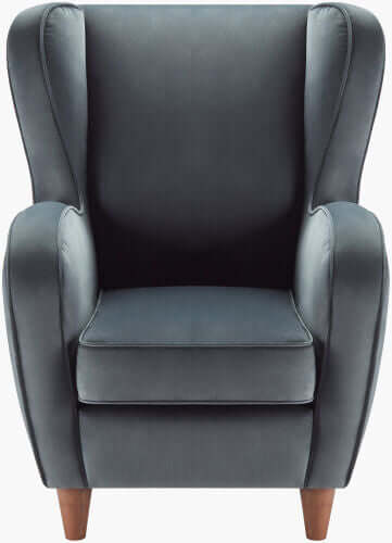 Giulietta GTA-001 43"H x 35"W x 36"D Accent Chair- front view