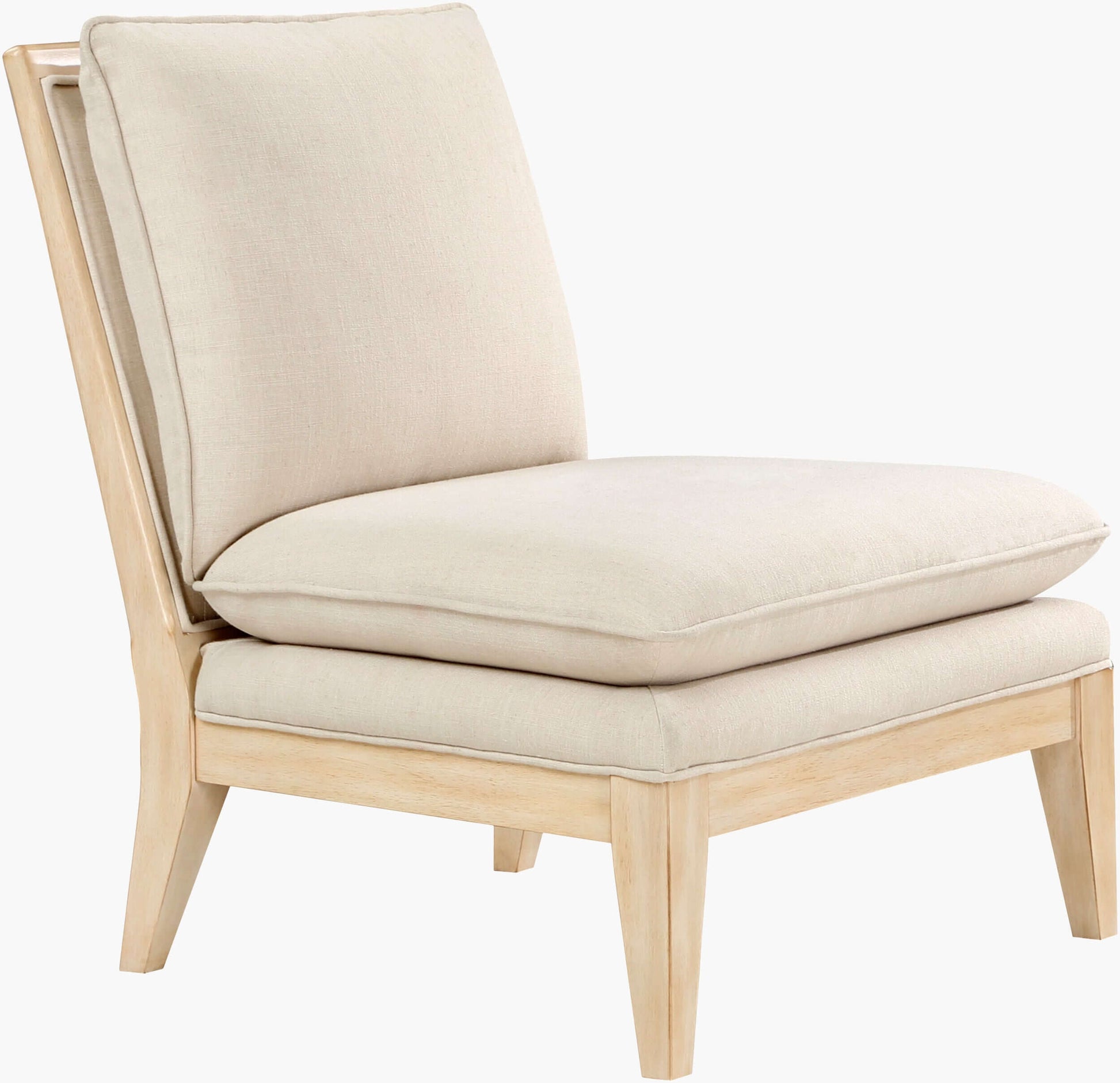 Inwood INW-002 34"H x 30"W x 31"D Accent Chair- front and side view 
