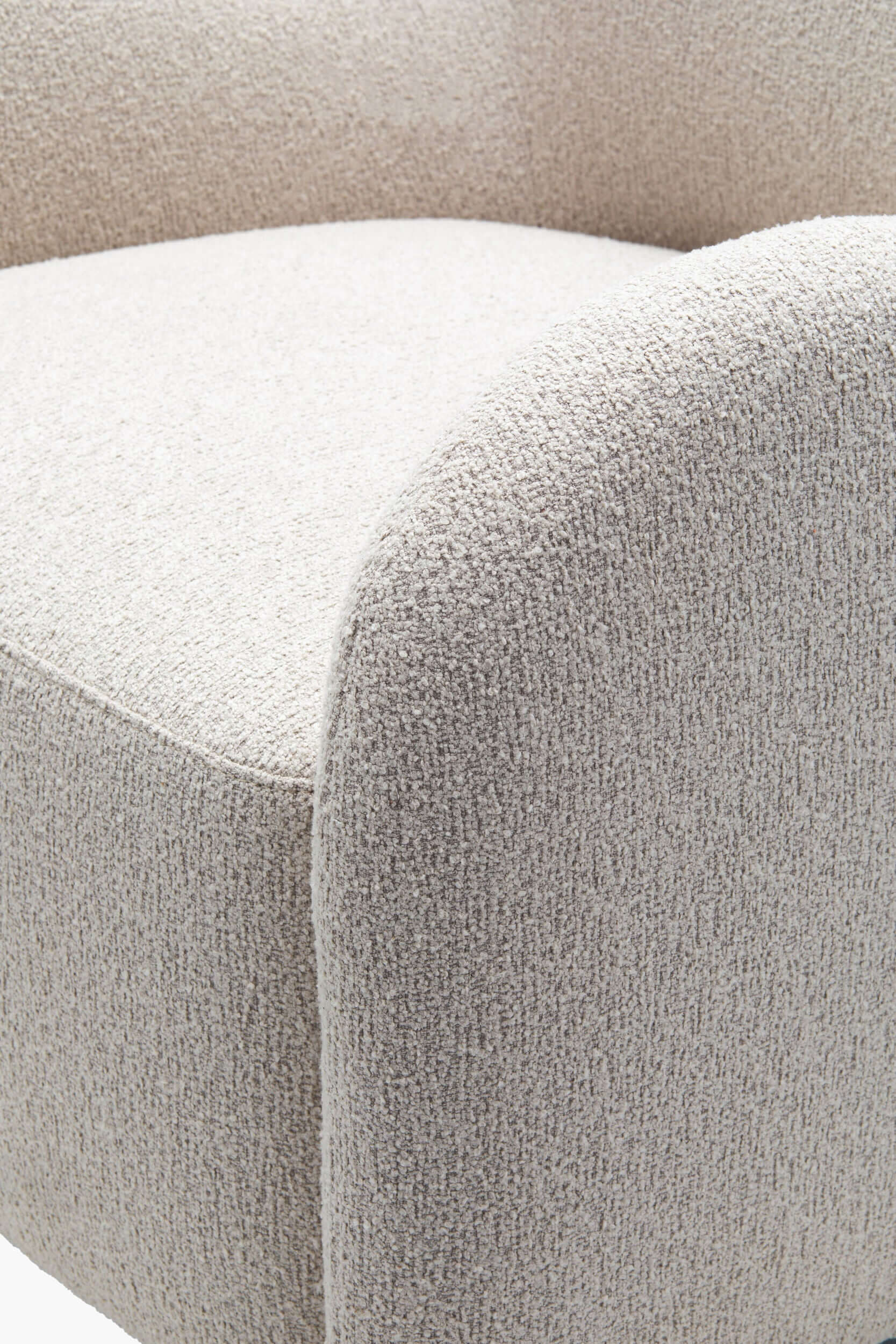 Jacqui JQU-001 37"H x 32"W x 36"D Accent Chair- zoomed in side view
