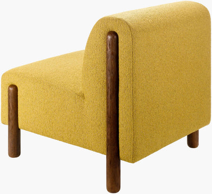 Kenwood KNW-003 30"H x 34"W x 38"D Accent Chair- back and side view