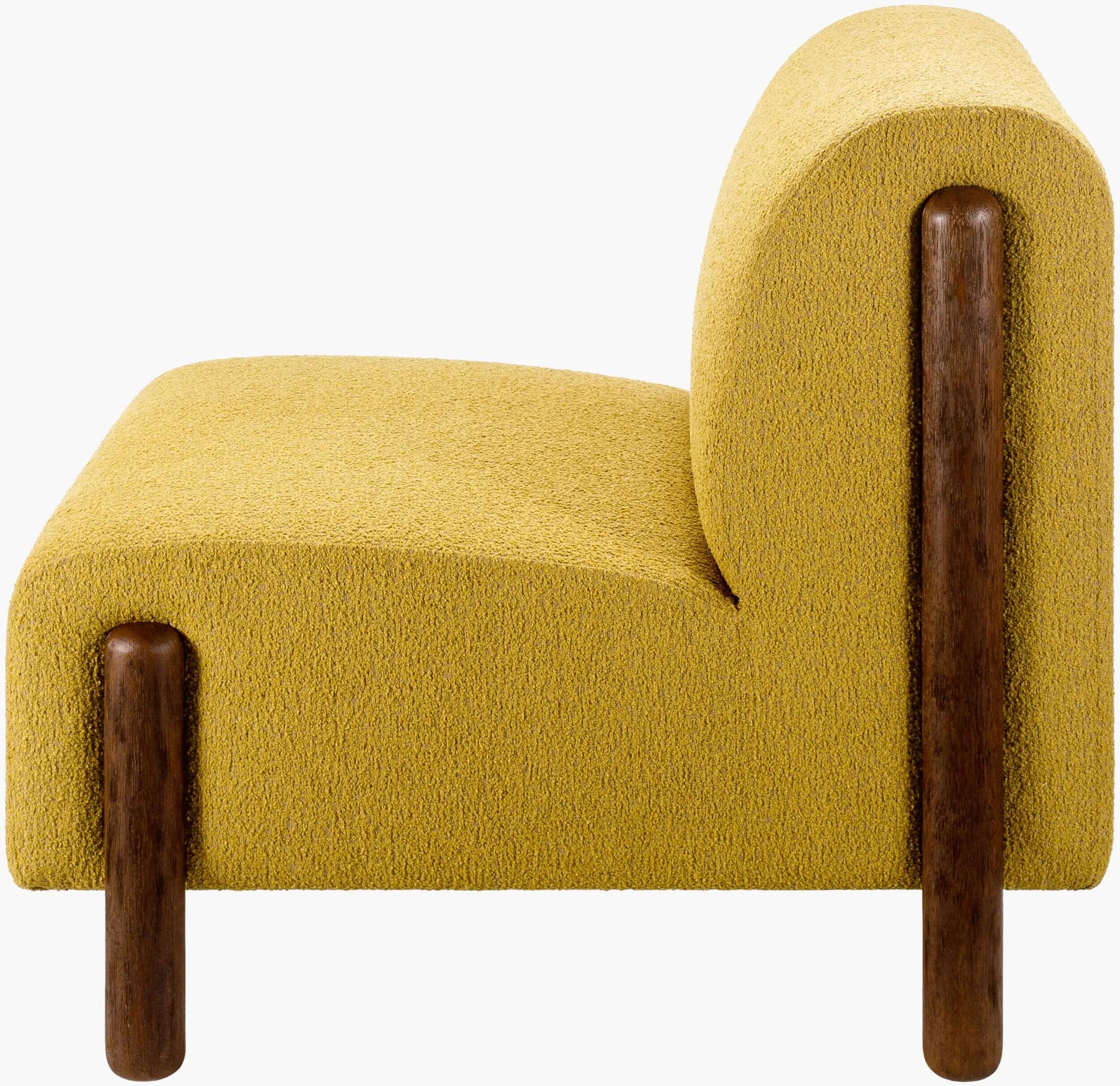 Kenwood KNW-003 30"H x 34"W x 38"D Accent Chair- side view 