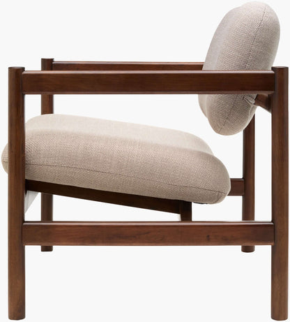 Kodak KODK-001 29"H x 26"W x 30"D Accent Chair- side view with white background