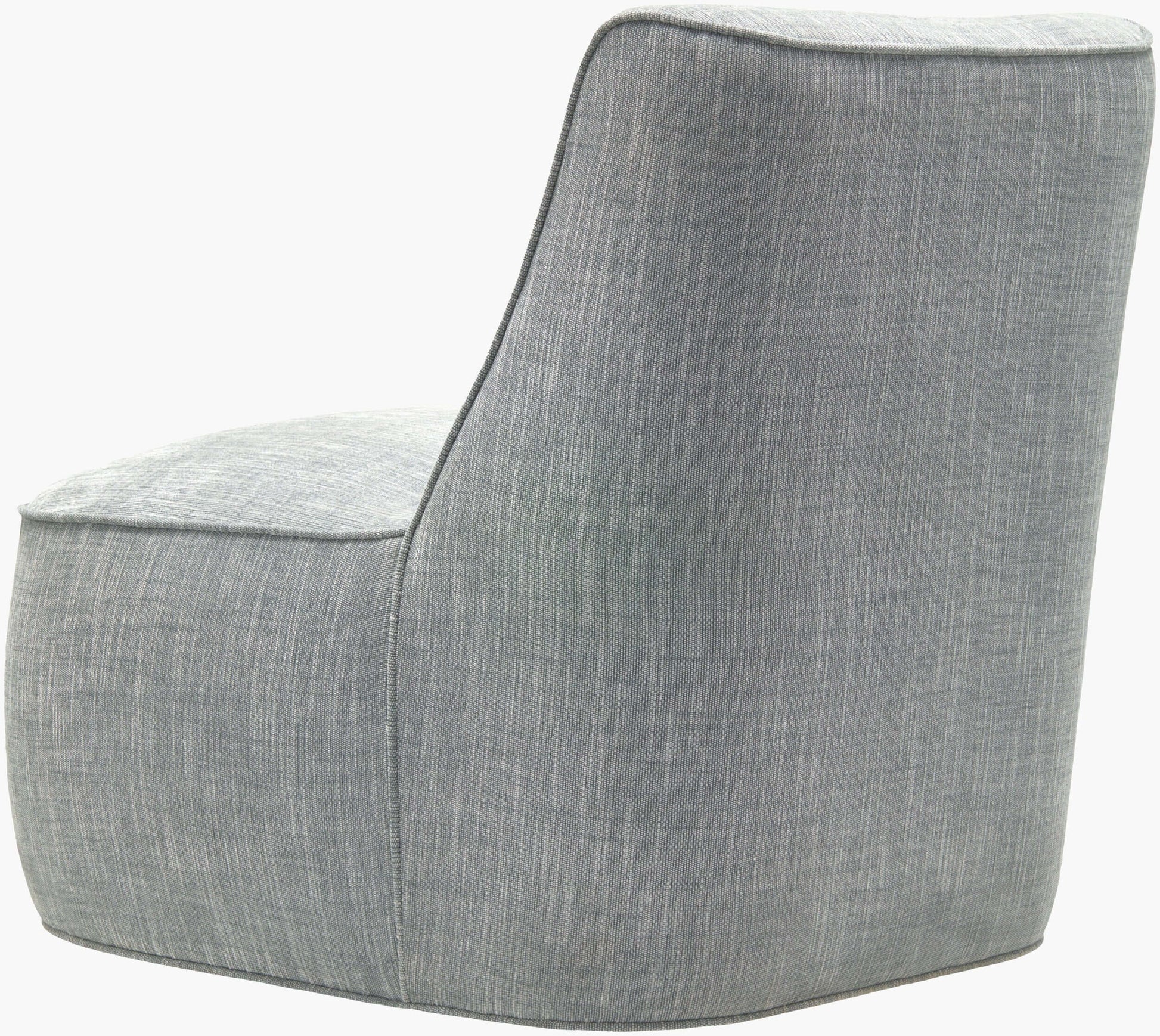 Adalei LEI-001 31"H x 29"W x 33"D Accent Chair- back and side view 