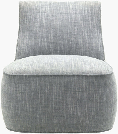 Adalei LEI-001 31"H x 29"W x 33"D Accent Chair- front view with white background