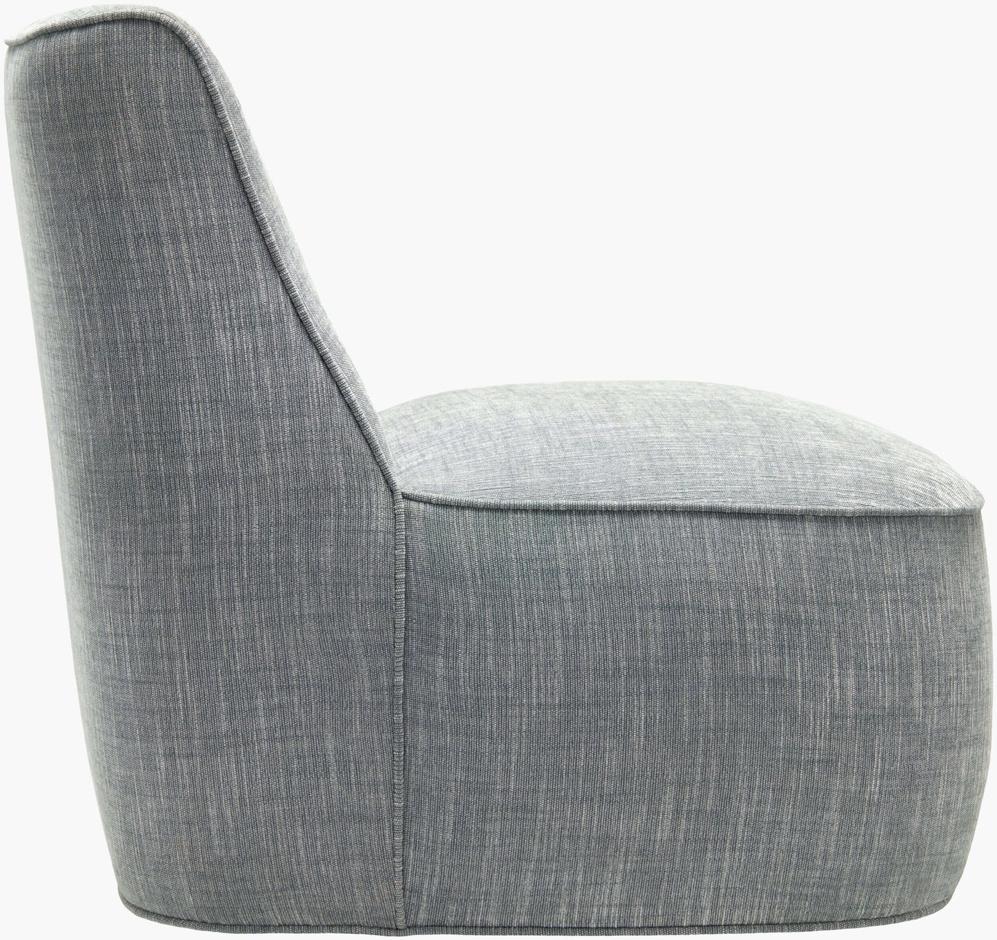 Adalei LEI-001 31"H x 29"W x 33"D Accent Chair- side view 