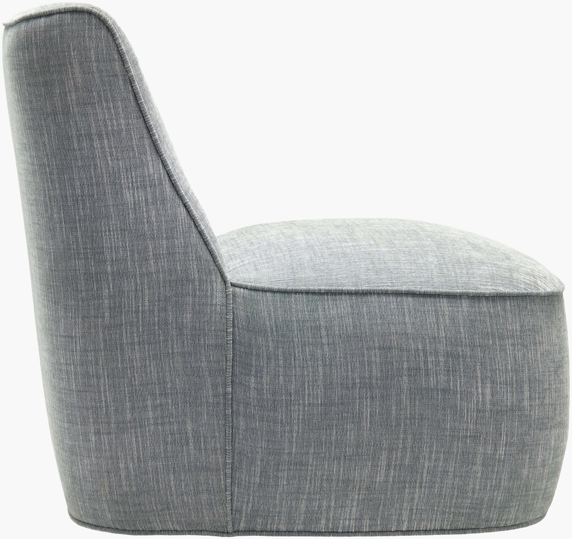 Adalei LEI-001 31"H x 29"W x 33"D Accent Chair- side view 