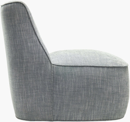 Adalei LEI-001 31"H x 29"W x 33"D Accent Chair- side view 