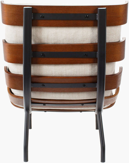 Laval LVL-001 35"H x 24"W x 40"D Accent Chair- back view 