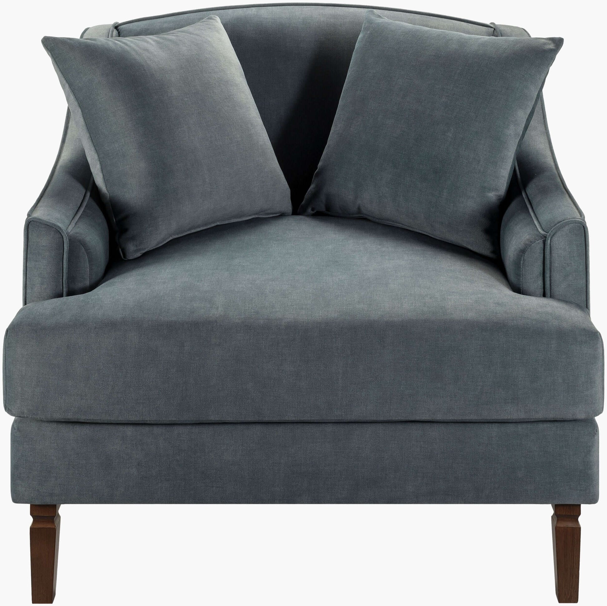 Maywood MAW-004 36"H x 39"W x 38"D Accent Chair- front view 
