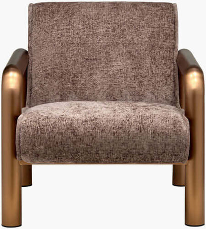Magnus MGUS-001 31"H x 30"W x 33"D Accent Chair- front view with white background