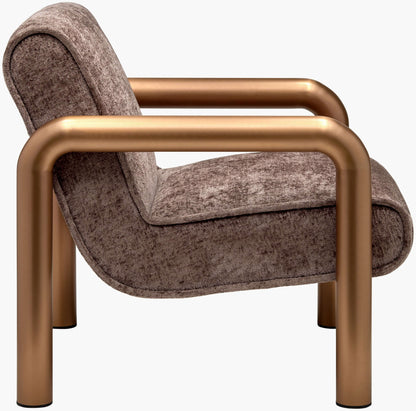 Magnus MGUS-001 31"H x 30"W x 33"D Accent Chair- side view 
