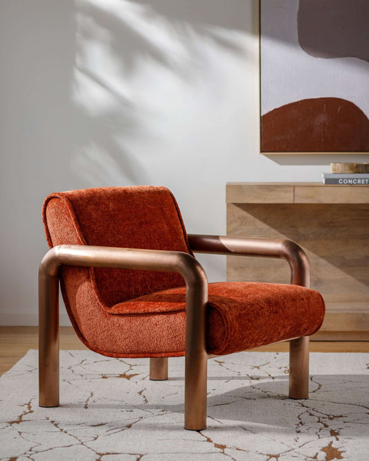 Magnus MGUS-002 31"H x 30"W x 33"D Accent Chair- front view