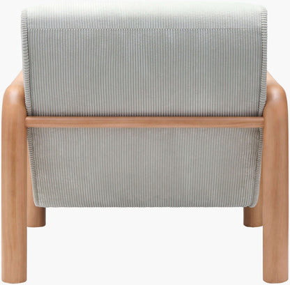 Magnus MGUS-003 31"H x 30"W x 35"D Accent Chair- back view 