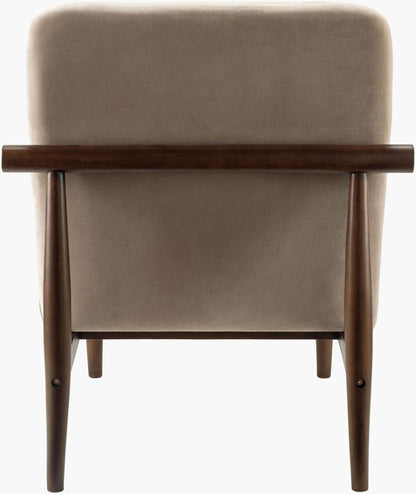 Marsick MSK-001 35"H x 29"W x 34"D Accent Chair- back view