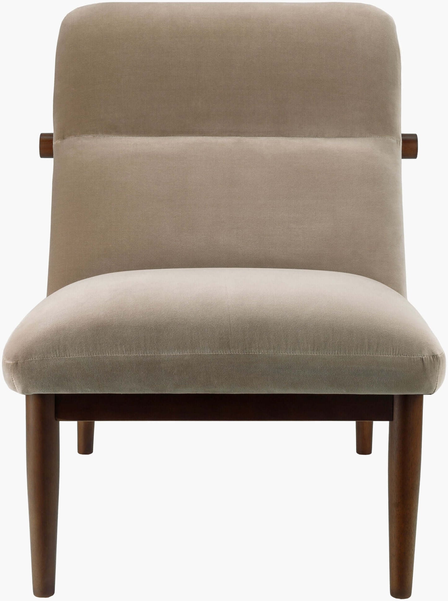 Marsick MSK-001 35"H x 29"W x 34"D Accent Chair- front view with white background