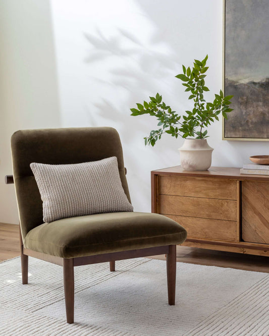 Marsick MSK-002 35"H x 29"W x 34"D Accent Chair- front view 