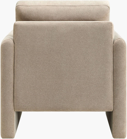 Niya NIYA-001 33"H x 31"W x 35"D Accent Chair- back view