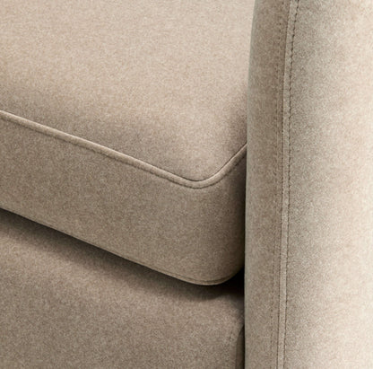 Niya NIYA-001 33"H x 31"W x 35"D Accent Chair- zoomed in hand rest