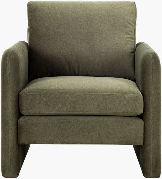 Niya NIYA-002 33"H x 31"W x 35"D Accent Chair- front view 
