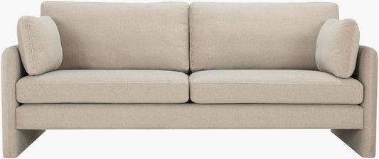 Niya NIYA-003 33"H x 82"W x 35"D Sofa- front view 