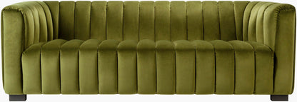 Brionne NNE-001 30"H x 94"W x 38"D Sofa- front view with white background