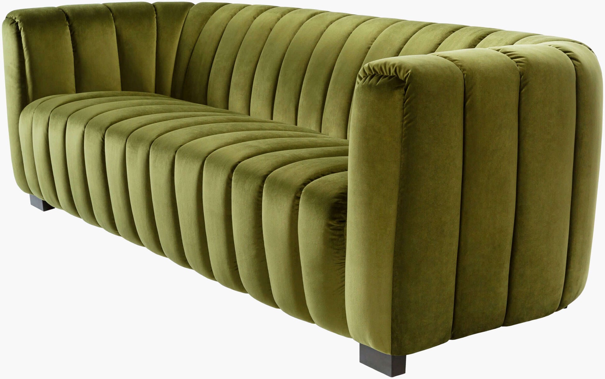 Brionne NNE-001 30"H x 94"W x 38"D Sofa- side view 