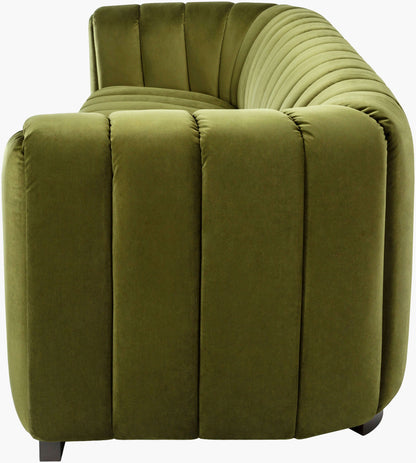 Brionne NNE-001 30"H x 94"W x 38"D Sofa- side view