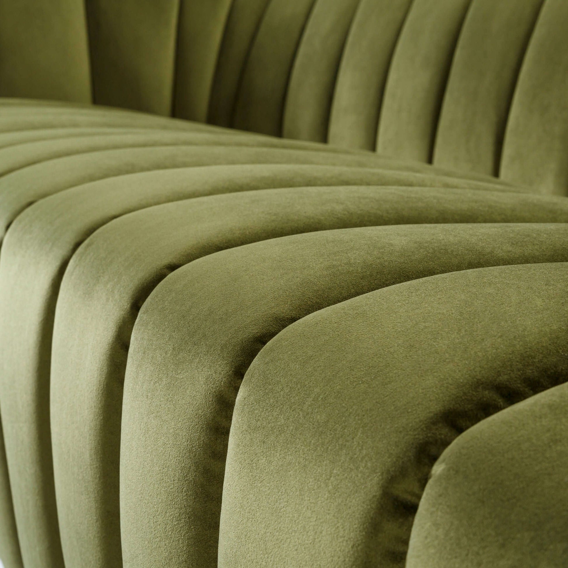Brionne NNE-001 30"H x 94"W x 38"D Sofa- zoomed in front view