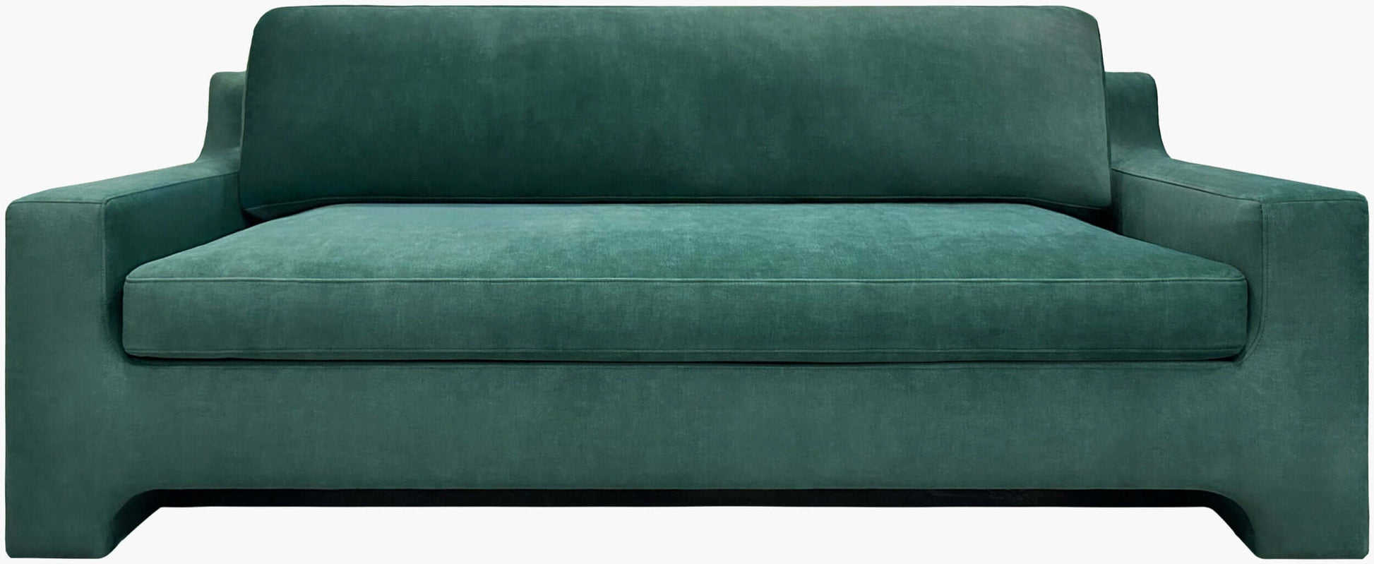 Purcel PCL-001 38"H x 86"W x 39"D Sofa- front view with white background