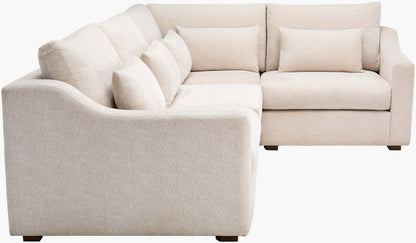 Pedersen PDS-001 36"H x 71"W x 43"D Sectional- side view with white background