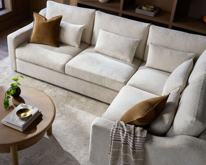 Pedersen PDS-001 36"H x 71"W x 43"D Sectional- front view