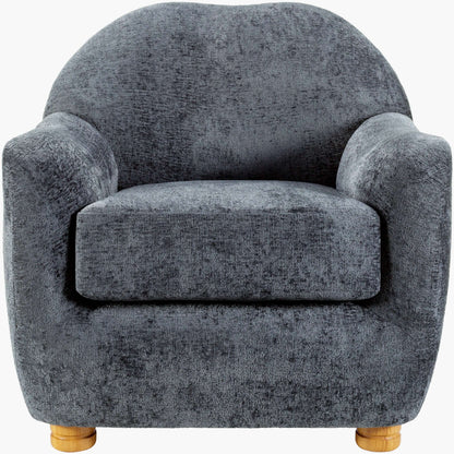 Perch PEH-002 32"H x 33"W x 36"D Accent Chair- front view