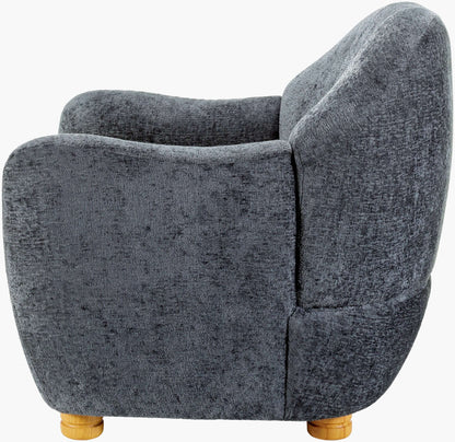 Perch PEH-002 32"H x 33"W x 36"D Accent Chair- side view