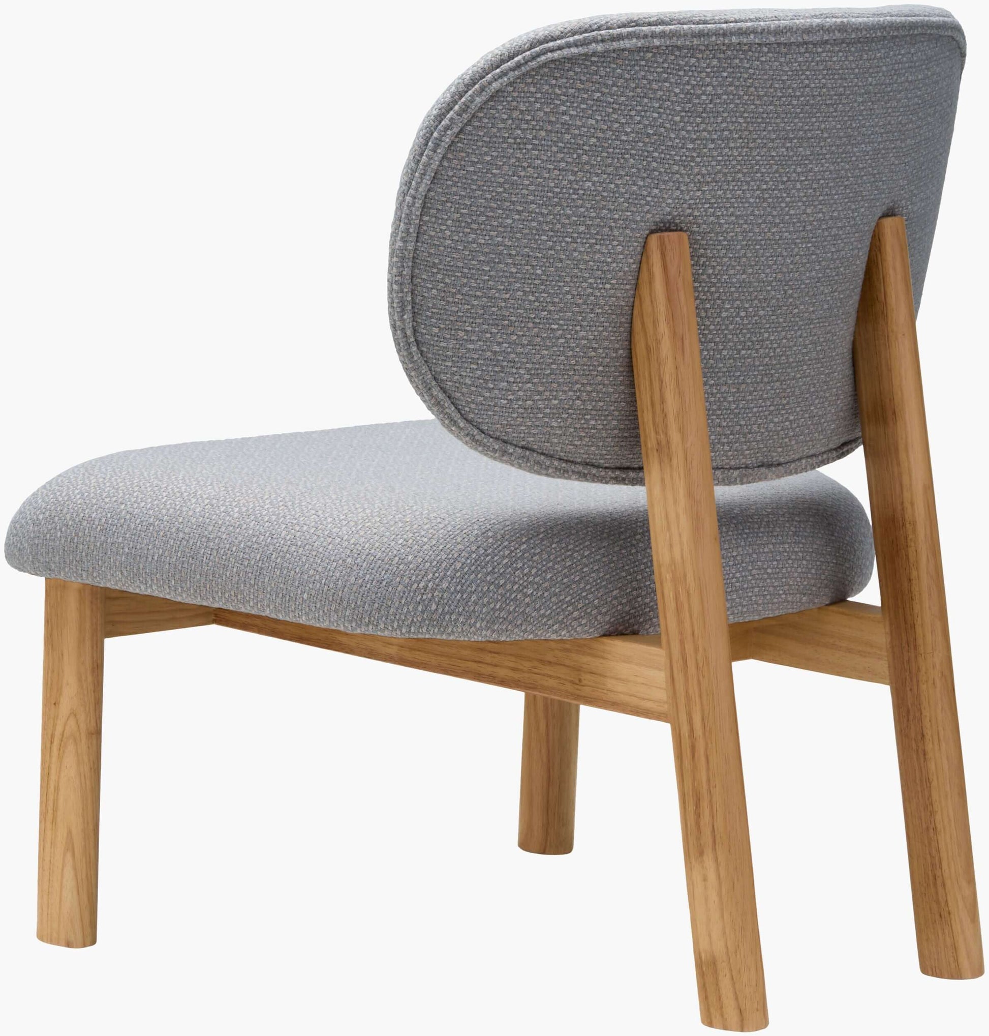 Rena REE-002 33"H x 27"W x 30"D Accent Chair- back and side view