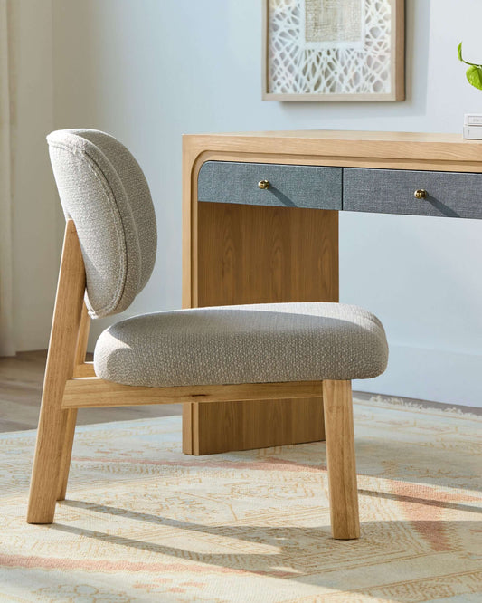 Rena REE-002 33"H x 27"W x 30"D Accent Chair- side view