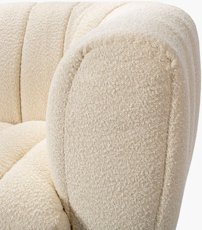 Rochelle ROH-001 30"H x 87"W x 38"D Sofa- zoomed in arm rest