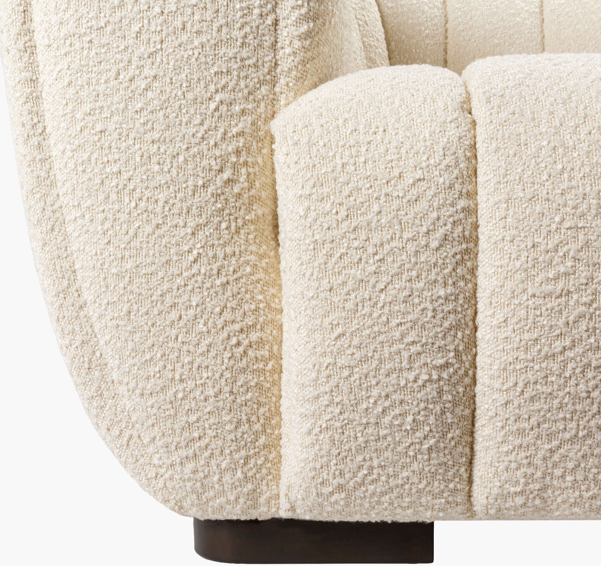 Rochelle ROH-001 30"H x 87"W x 38"D Sofa- foot view
