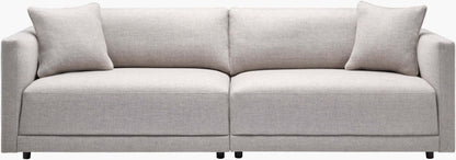 Parley RPY-001 33"H x 110"W x 40"D Sofa- front view with white background