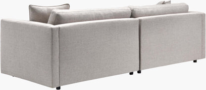 Parley RPY-001 33"H x 110"W x 40"D Sofa- back view