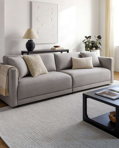 Parley RPY-001 33"H x 110"W x 40"D Sofa- front view