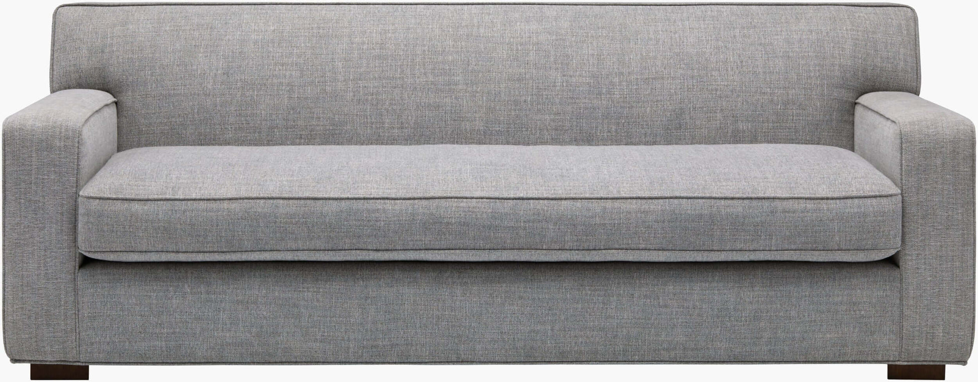 Smith SMH-001 31"H x 84"W x 36"D Sofa- front view with white back ground