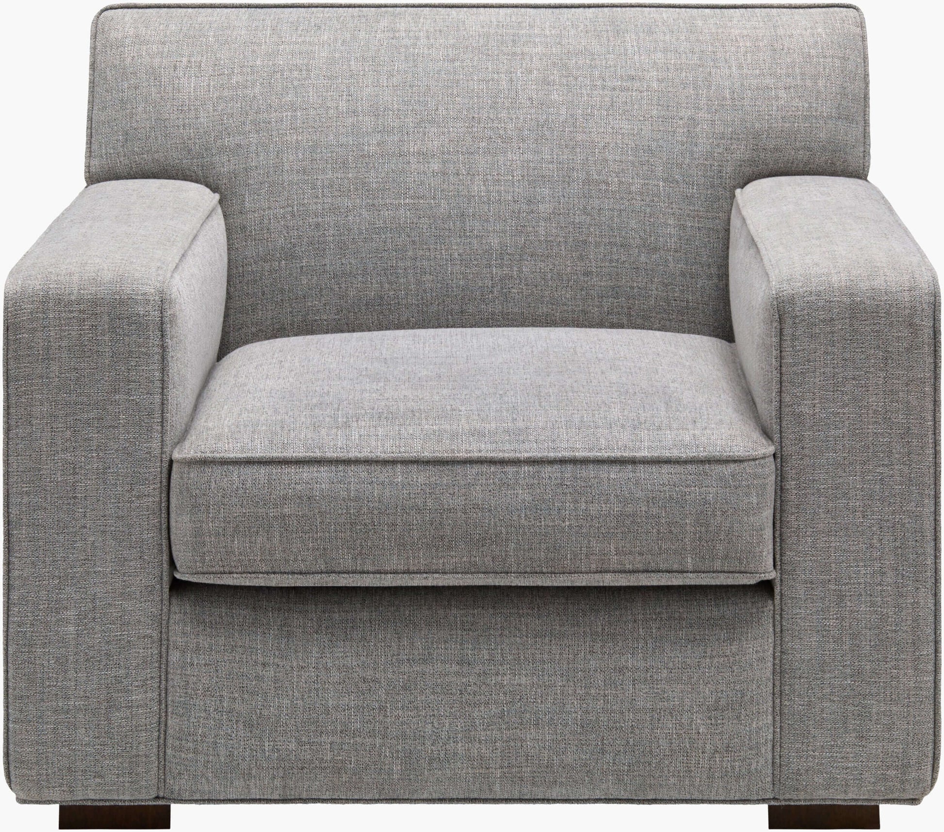 Smith SMH-002 31"H x 38"W x 36"D Accent Chair- front view with white background