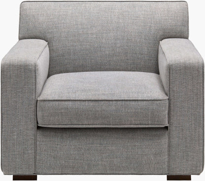 Smith SMH-002 31"H x 38"W x 36"D Accent Chair- front view with white background