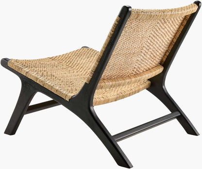 Shisho SSH-002 28"H x 26"W x 32"D, Accent Chair- back and side view