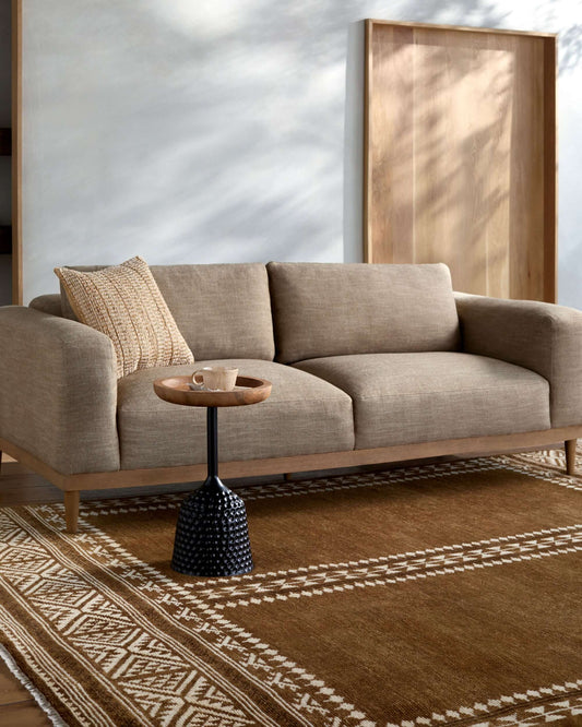 Strattan STAN-001 38"H x 89"W x 40"D Sofa- front view