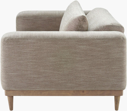 Strattan STAN-002 38"H x 54"W x 40"D Accent Chair- side view