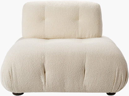 Rouen UEN-003 18"H x 44"W x 44"D Modular Chair- front view with white background
