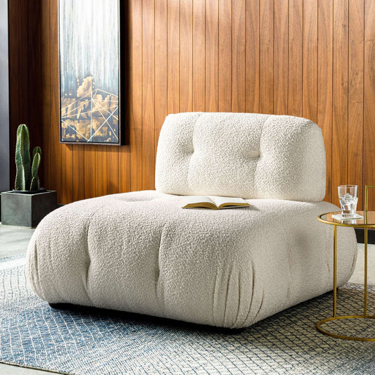 Rouen UEN-003 18"H x 44"W x 44"D Modular Chair- front view